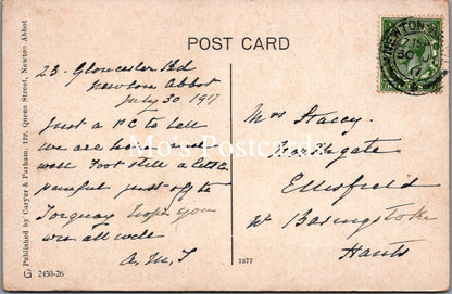 Devon Postcard - Newton Abbot, Courtenay Street  SX258