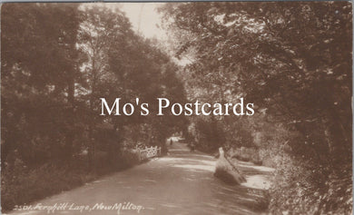 Hampshire Postcard - Fernhill Lane, New Milton   SX271