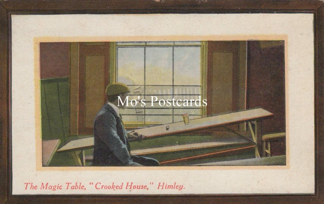 Staffordshire Postcard - The Magic Table, Crooked House, Himley  SW18541
