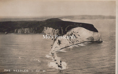 Isle of Wight Postcard -Aerial View of The Needles Headland  SW18543