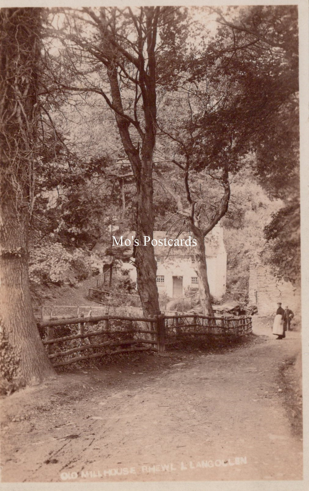 Wales Postcard - Old Mill House, Rhewl, Llangollen SW18550