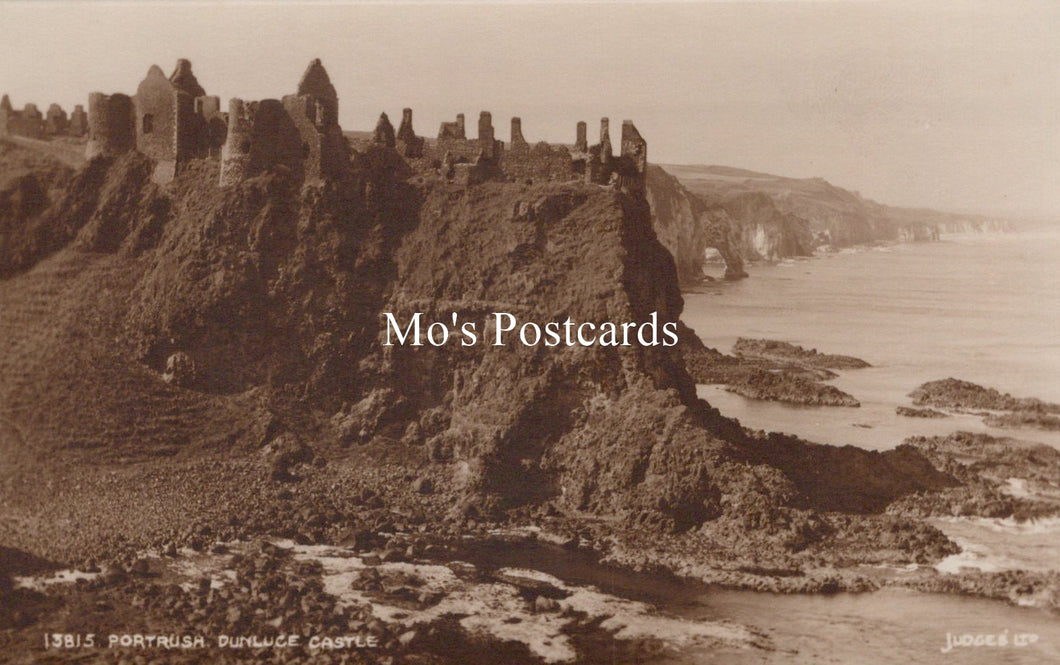 Northern Ireland Postcard - Portrush, Dunluce Castle  SW18552