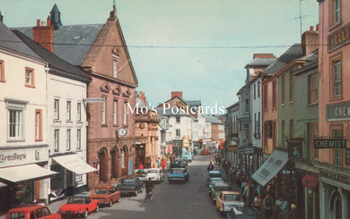 Wales Postcard - High Street, Brecon  SW18563