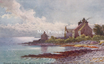 Isle of Man Postcard - Gansey Point, Port St Mary  SW18565