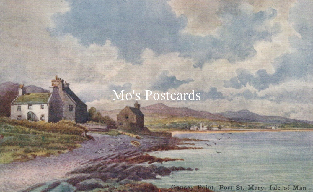 Isle of Man Postcard - Gansey Point, Port St Mary  SW18566
