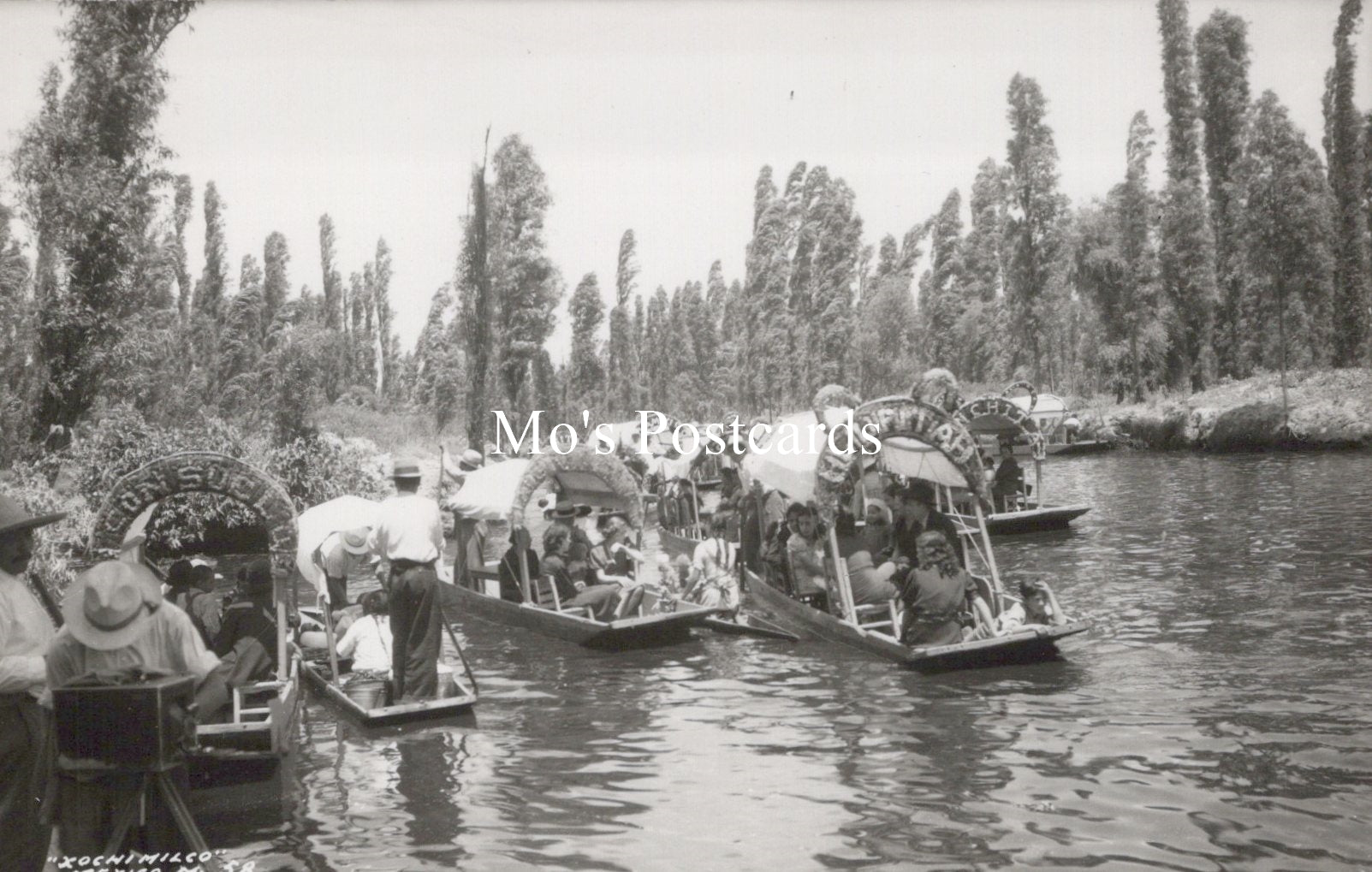 Mexico Postcard - Xochimilco, Mexico City  SW18587