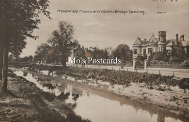 Lincolnshire Postcard - Spalding, Haverfield House SW18592