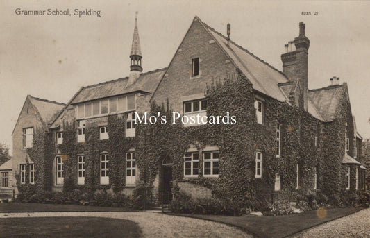 Lincolnshire Postcard - Spalding Grammar School &nbsp; SW18593 