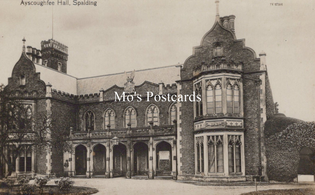 Lincolnshire Postcard - Spalding, Ayscoughfee Hall  SW18594