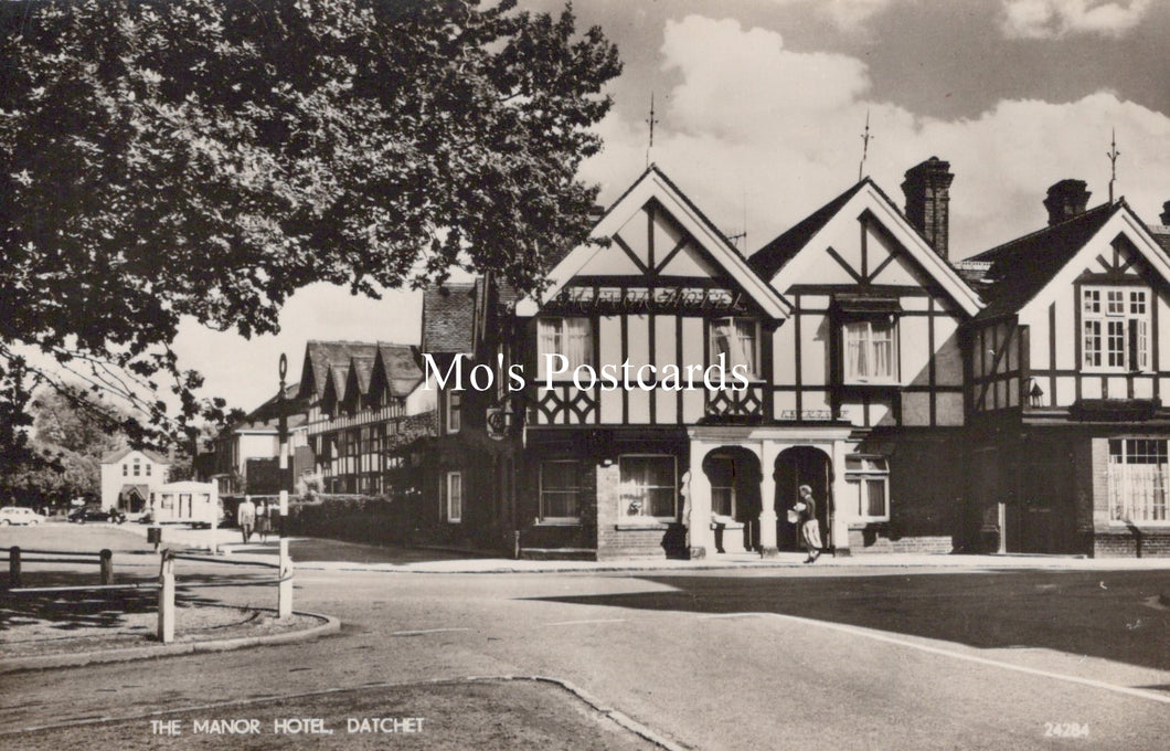 Berkshire Postcard - The Manor Hotel, Datchet  SW18611