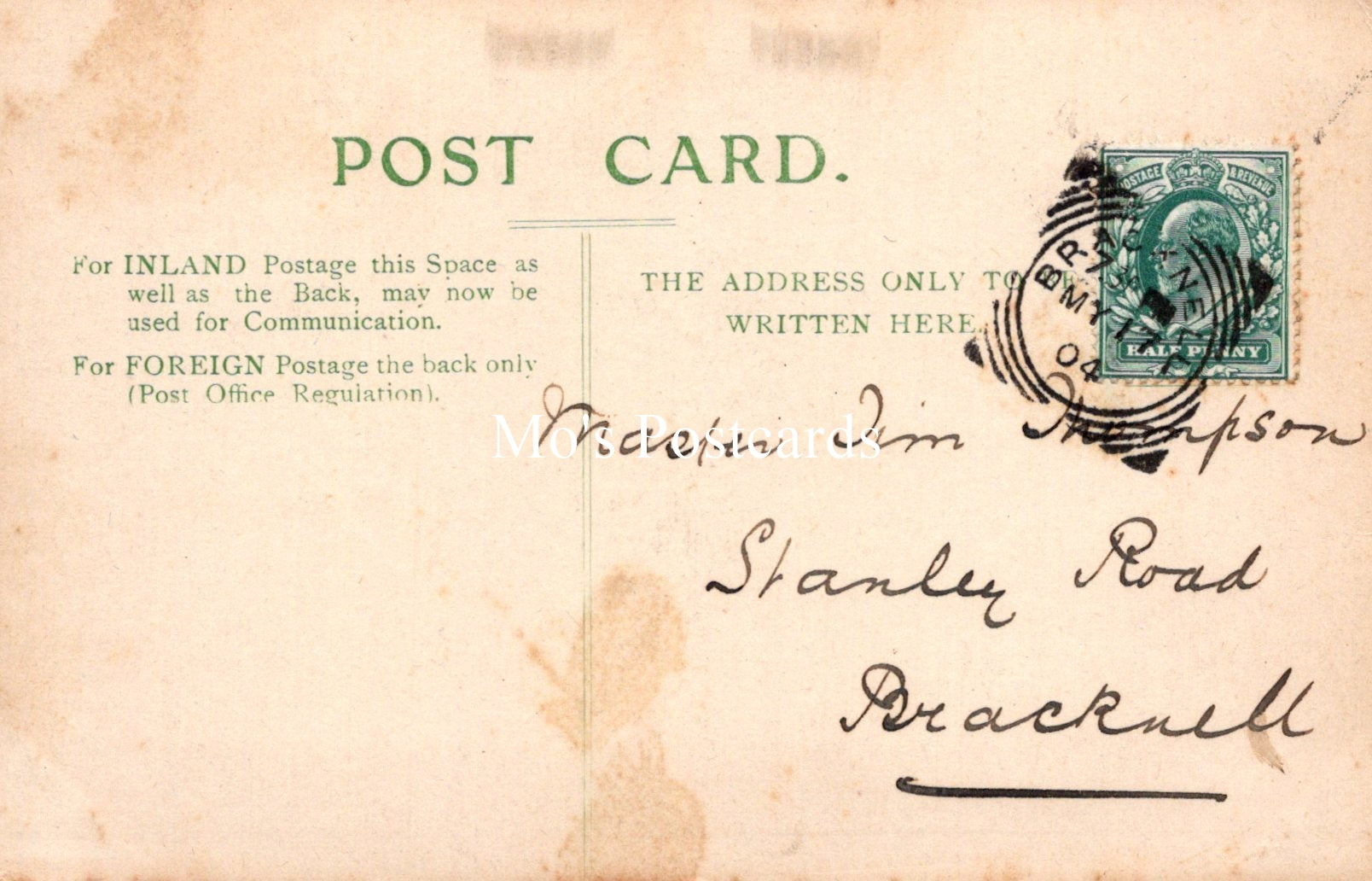 Berkshire Postcard - Old Bracknell  SW18615