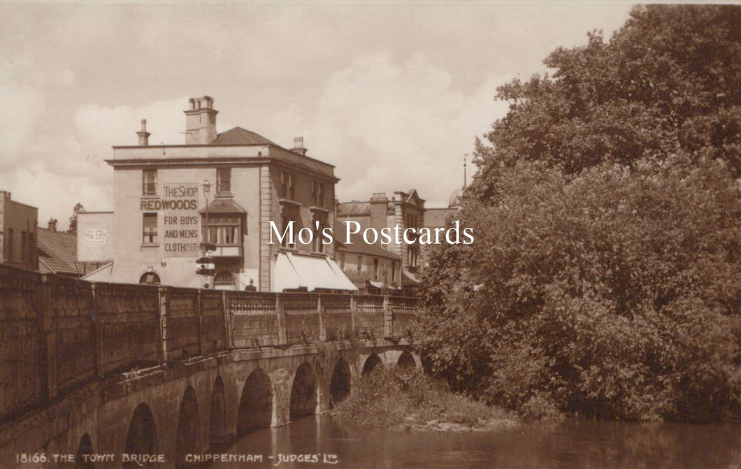Wiltshire Postcard - The Town Bridge, Chippenham SW18618
