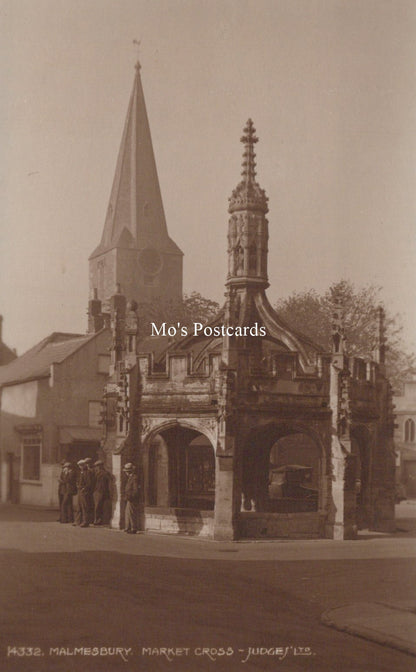 Wiltshire Postcard - Malmesbury Market Cross   SW18619