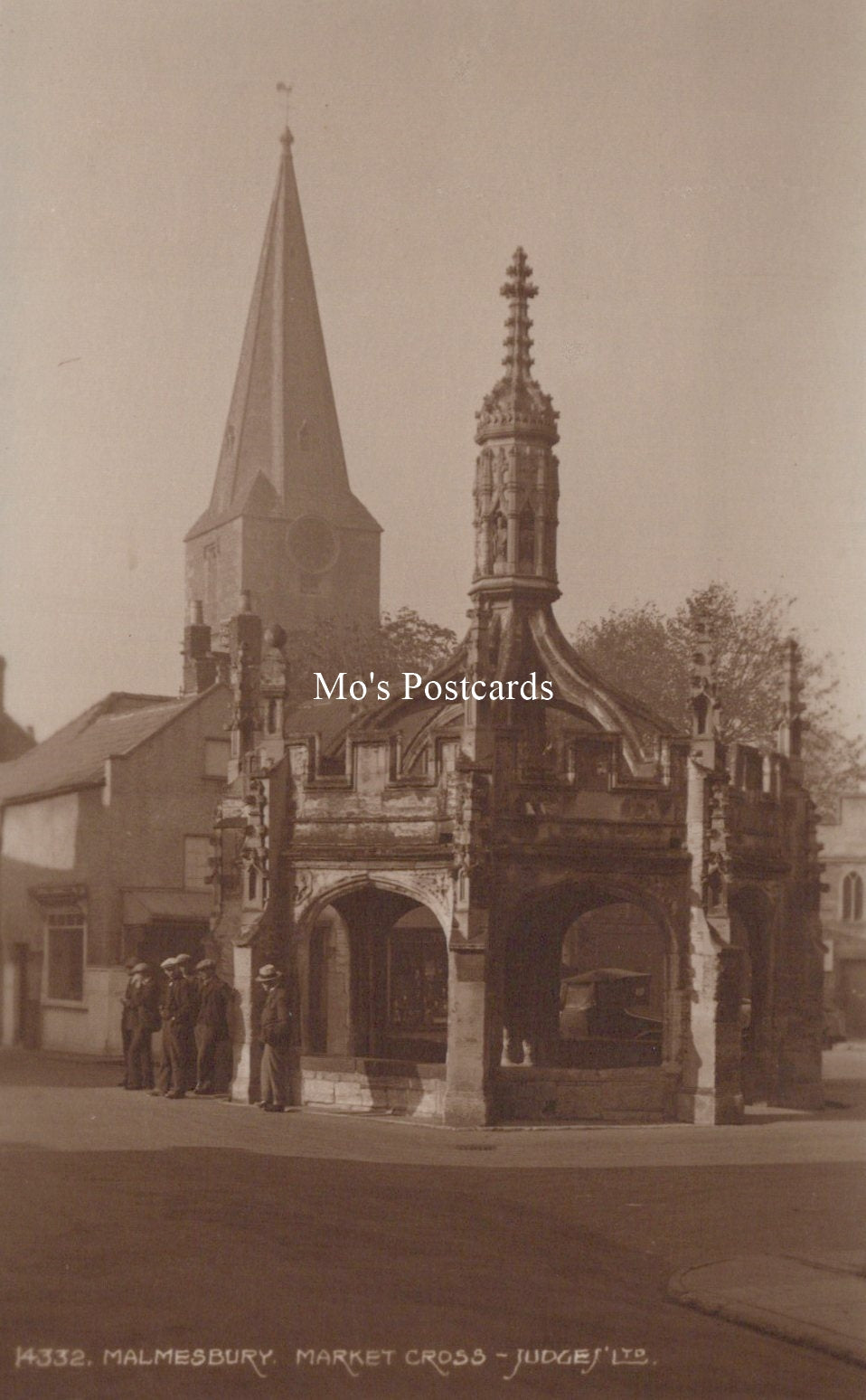 Wiltshire Postcard - Malmesbury Market Cross   SW18619