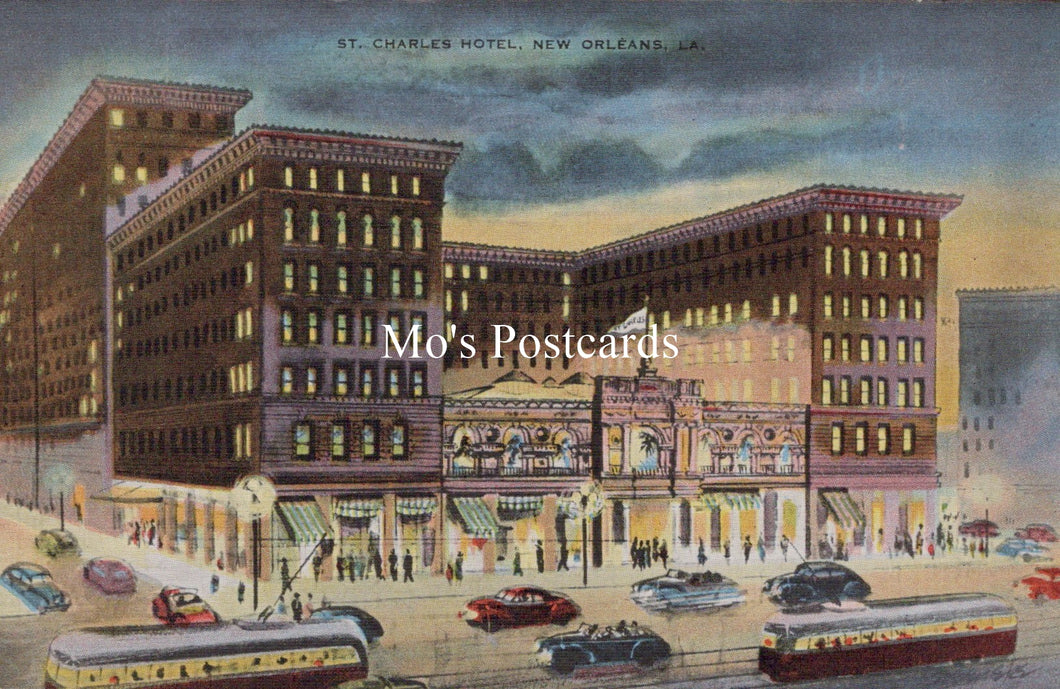 America Postcard - St Charles Hotel, New Orleans  SW18623