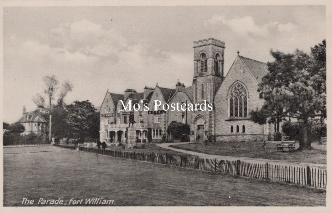 Scotland Postcard - The Parade, Fort William   SW18625