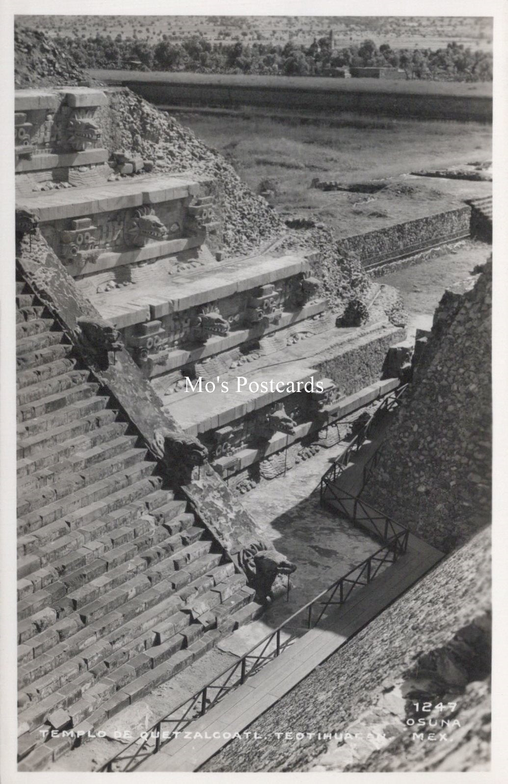 Mexico Postcard - Templo De Quetzalcoatl, Teotihuacan   SW19054