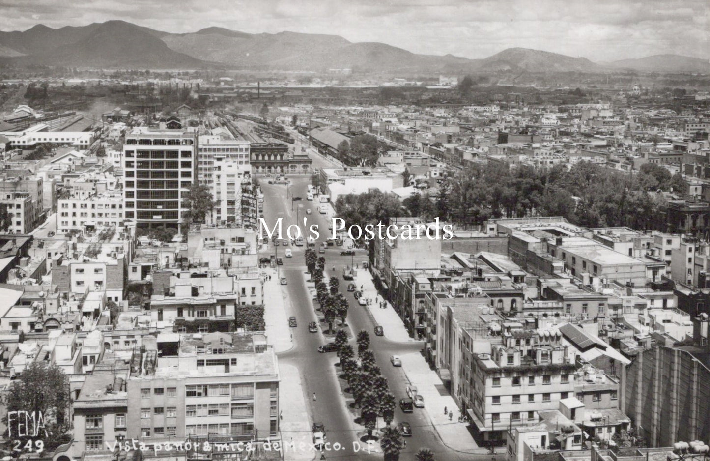 Mexico Postcard - Vista Panoramica De Mexico  SW19056