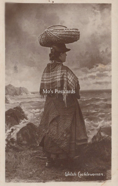 Occupations Postcard - A Welsh Cocklewoman  SW19059