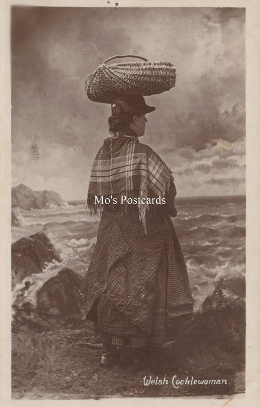Occupations Postcard - A Welsh Cocklewoman  SW19059