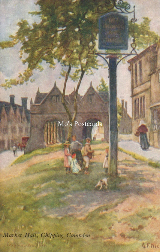 Gloucestershire Postcard - Market Hall, Chipping Campden  SW19070