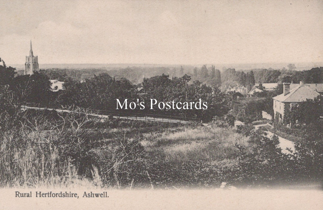 Hertfordshire Postcard - Rural Hertfordshire, Ashwell   SW19074