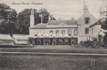 Load image into Gallery viewer, Norfolk Postcard - Manor House, Hingham  SW19080
