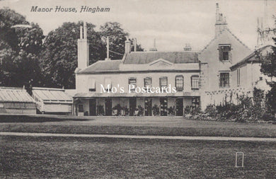 Norfolk Postcard - Manor House, Hingham  SW19080