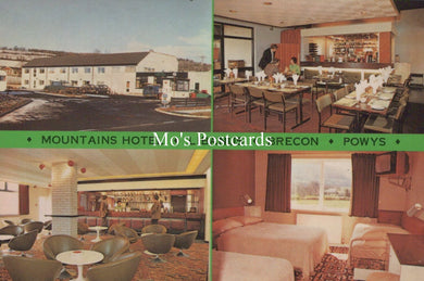 Wales Postcard - Mountains Hotel, Libanus, Brecon  SW19081