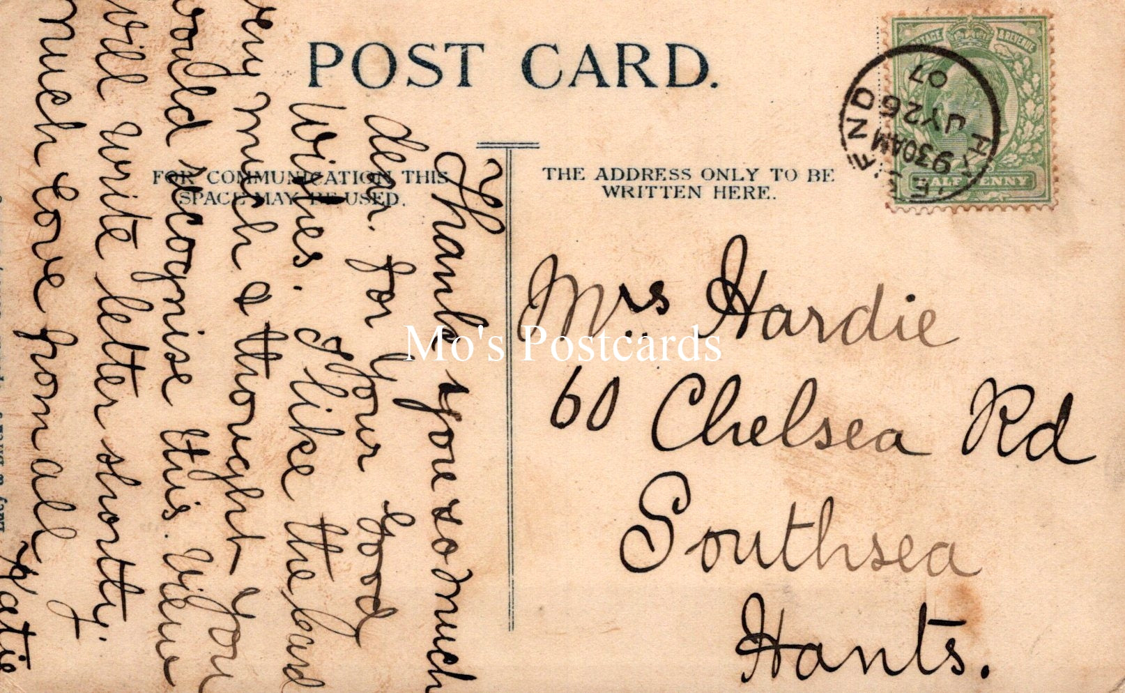 Middlesex Postcard - Church and Village, Hayes  SW19093
