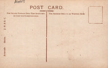 Load image into Gallery viewer, Vintage postcard with text and a line for writing address, featuring the J. B. &amp; C. brand.
