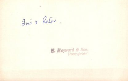 Handwritten names and text on a light background