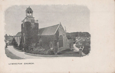 Hampshire Postcard - Lymington Church    VT17