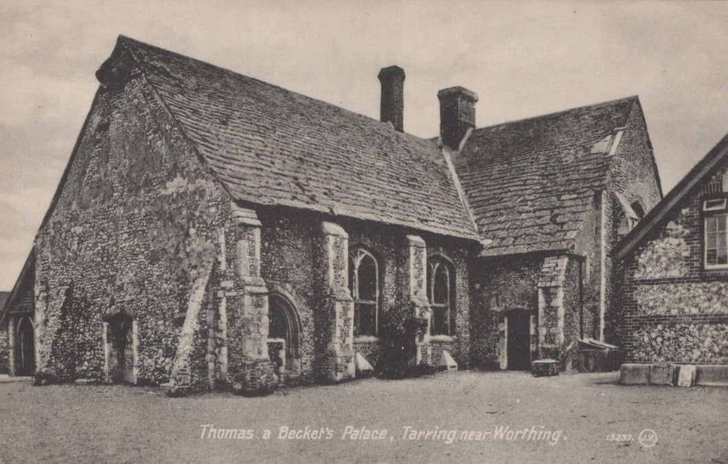 Sussex Postcard - Thomas a Becket's Palace, Tarring  VT25