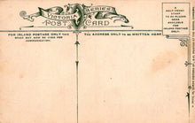 Load image into Gallery viewer, Vintage Victoria Post Card with decorative text and design elements.
