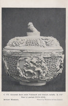 Load image into Gallery viewer, British Museum Postcard - Covered Bowl With Fretwork  VT46

