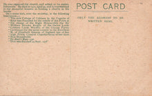 Load image into Gallery viewer, Vintage postcard with text and a decorative border

