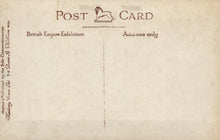 Load image into Gallery viewer, Vintage postcard with text and a logo on a beige background
