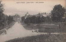 Load image into Gallery viewer, France Postcard - Saint-Omer, Jardin Public, Allee Principale  VT100
