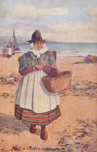Load image into Gallery viewer, Occupations Postcard - A Llangwm Fisherwomen  VT104
