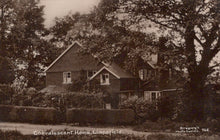 Load image into Gallery viewer, Vintage black and white photograph of a house with trees and garden
