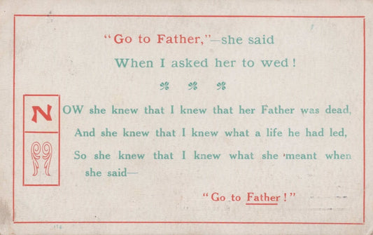 Textual quote on a vintage-style card with decorative elements