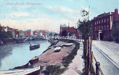 Somerset Postcard - River Parret, Bridgwater   SW18191