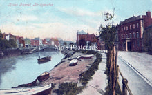 Load image into Gallery viewer, Somerset Postcard - River Parret, Bridgwater   SW18191
