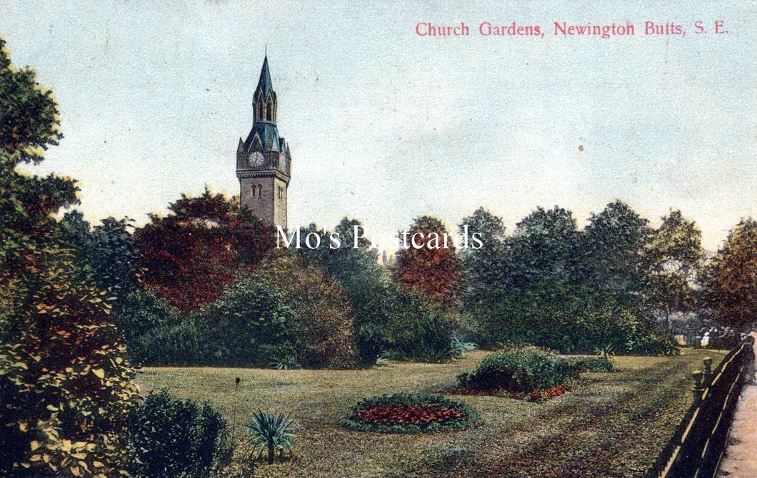 London Postcard - Church Gardens, Newington Butts SW18193