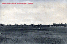 Load image into Gallery viewer, India Postcard - Jullundur Parade Ground, Showing Married Quarters  SW18208

