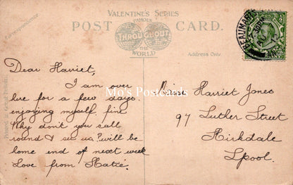 Wales Postcard - Llangoed From Marian Dyrus  SW18215