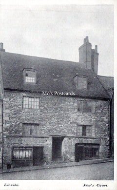 Lincolnshire Postcard - Jew's Court, Lincoln   SW18218