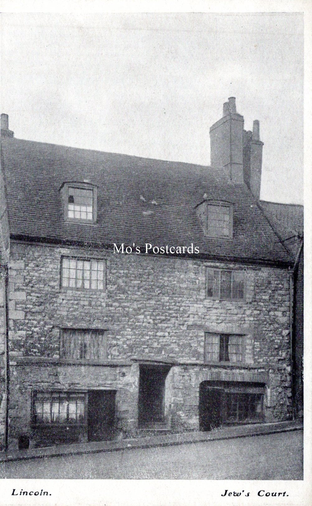 Lincolnshire Postcard - Jew's Court, Lincoln   SW18218