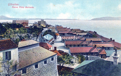 Gibraltar Postcard - Buena Vista Barracks  SW18227